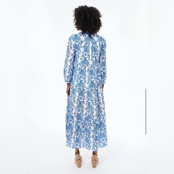 RO'S GARDEN
Exclusive Bluefanny Rio Midi Dress - Picture 2 of 5